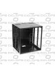 Rack Parede 12U P470 Preto